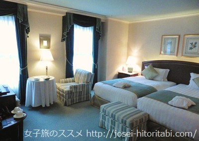 神戸北野ホテルの客室