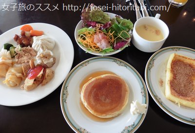 神戸メリケンパークオリエンタルホテルの朝食ビュッフェ