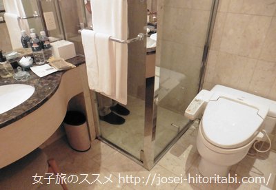 神戸ベイシェラトンの客室風呂