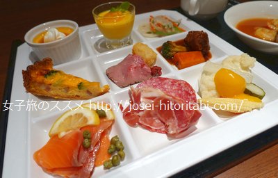 神戸トアロードホテル山楽の朝食