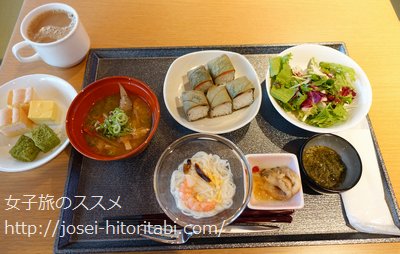 吉野桜の湯御宿野乃奈良の朝食