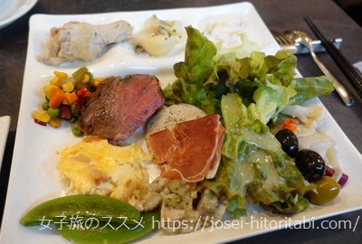 ホテルピエナ神戸の朝食ビュッフェ