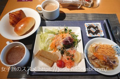 ANAクラウンプラザホテル長崎の朝食バイキング