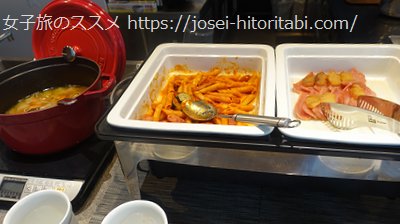 三井ガーデンホテル京橋の朝食ビュッフェ