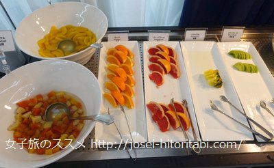 ウォーターマークホテル長崎の朝食バイキング