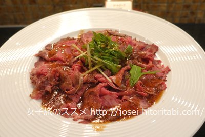 京都ブライトンホテルの夕食