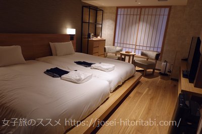 梅小路ポテル京都の客室
